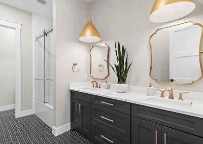 81 Nightcap house, bathroom with two sinks